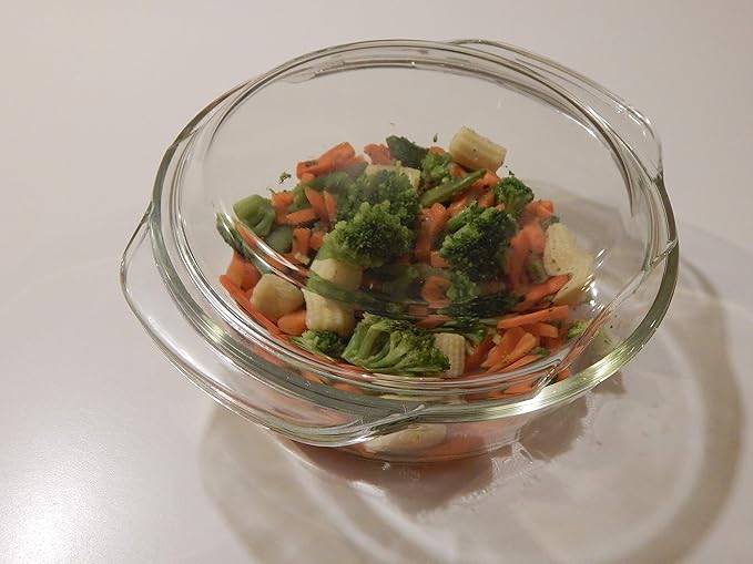 Microwave Glass Steamer, Microwavable Vegetable Steamer
