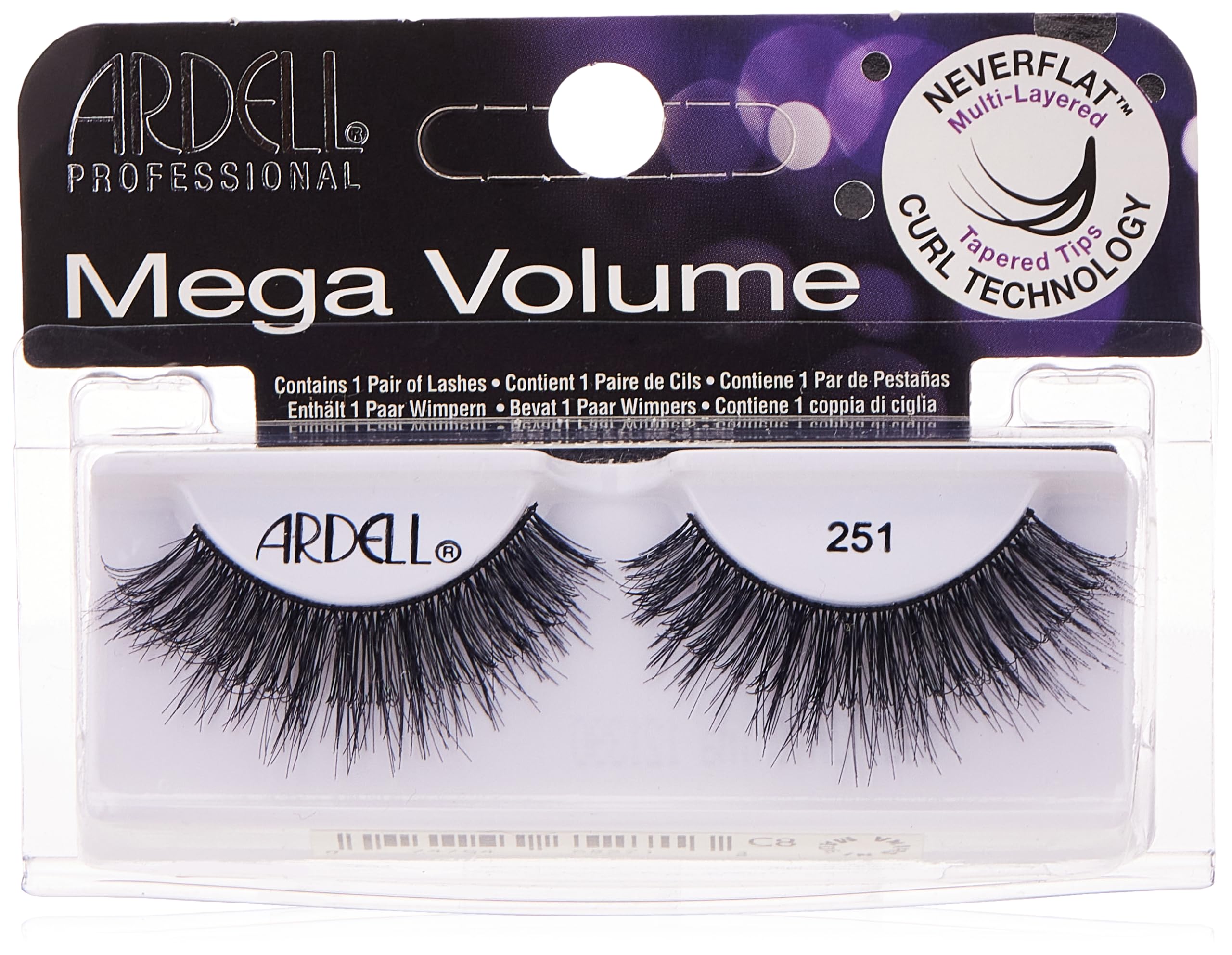 Ardell Number 251 3D Mega Volume Lashes, Black