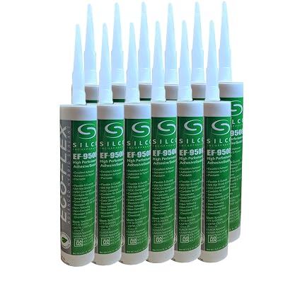 Buy Silco Eco Flex Ef 9500 High Performance Ms Polymer Hybrid Sealant Adhesive For Windows Doors Siding White 10 3 Oz 12 Pack Online In Indonesia B08k2g81qp