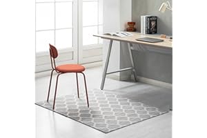 Anji Mountain Office Chair Mat for All Surfaces- Anti-Slip, Easy Rolling Office Desk Chairmat, Premium Hard Floor Protection Chairmat, Exclusively Designed for Home Offices, Mitte (40x54)