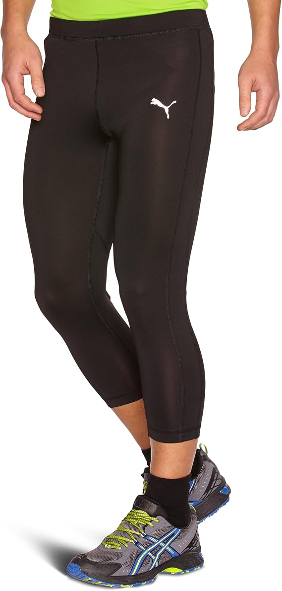 PUMA Herren Hose PE Running 3/4 Tights, Black, S, 509851 01: Amazon.de: Bekleidung