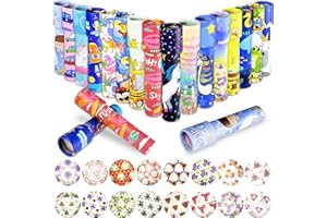ANYUMOCZ 16 Pcs Classic Kaleidoscopes,Magic Kaleidoscopes Toys,Cute Educational Kaleidoscope,Colorful and Varied Kaleidoscope for Kids,School Classroom Students Prizes,Birthday,Party Favors,Gifts