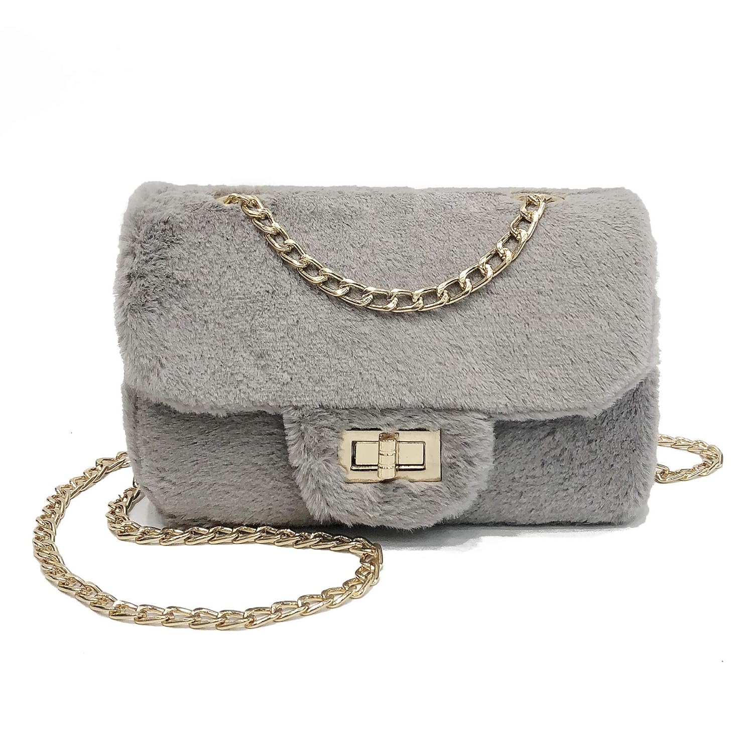 Dark Grey Clutch Bag