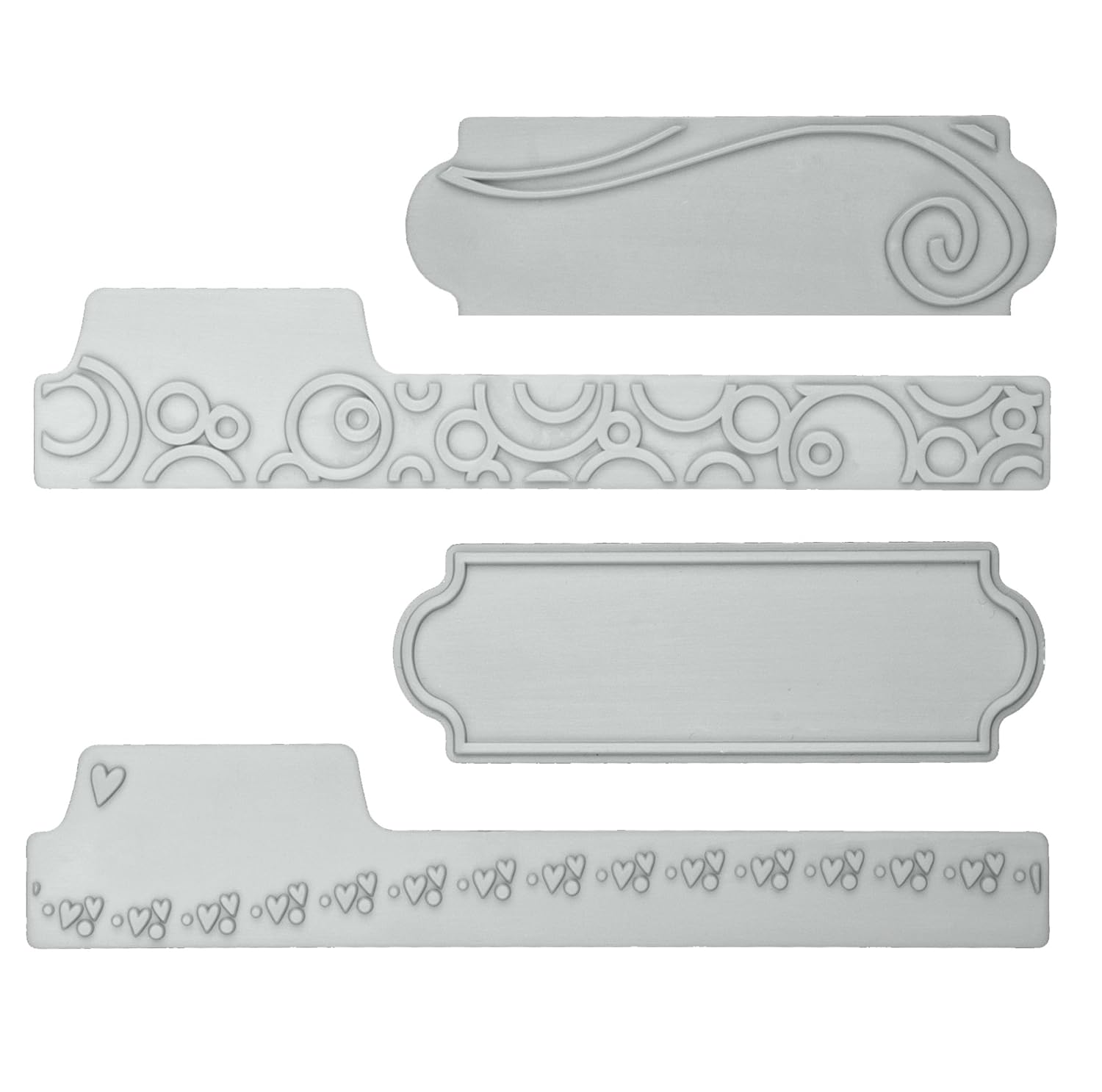 Fiskars 102550-1001 Die Cut Design Plate Expansion Pack, Mini, Keeping Tabs