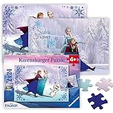 Ravensburger - Disney Frozen - Sisters Always - 24 Piece Jigsaw Puzzle 2 Pack Set - Elsa and Anna - Larger Pieces for Smaller Hands - Premium Quality - Ideal Gift - Screen-Free Fun - Children Age 4+