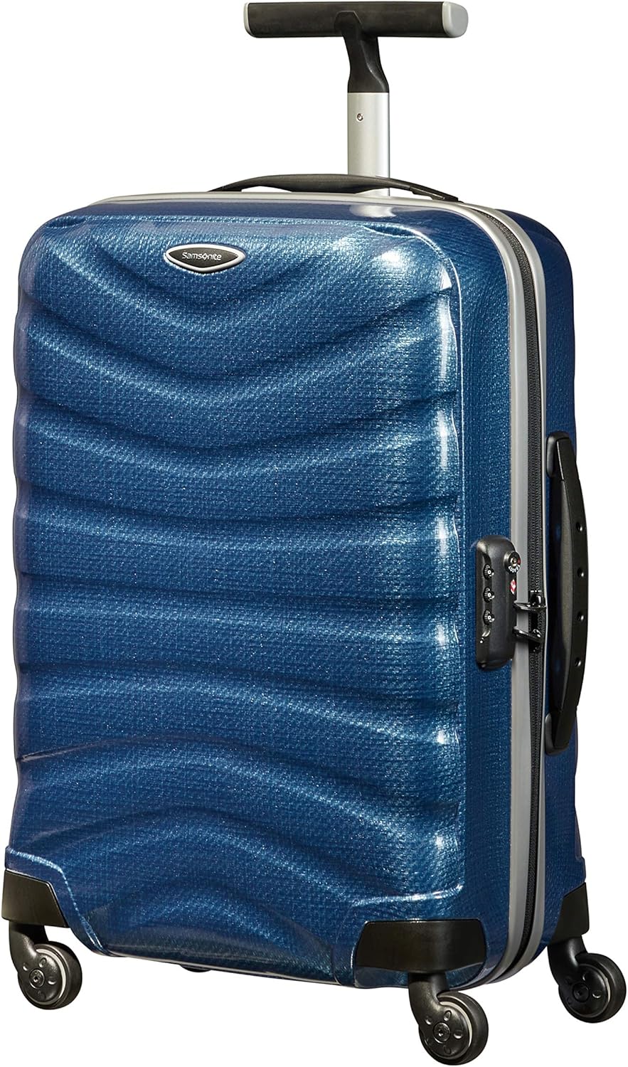 Samsonite Firelite Spinner S Hand Luggage, 55 cm, 35 Litre, Blue