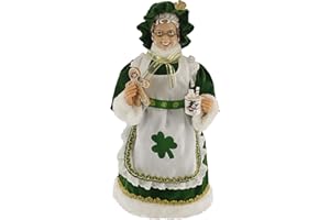 Windy Hill Collection Luck o' The Irish Mrs. Claus 16" Inch Standing Figurine Figure Decoration 161067