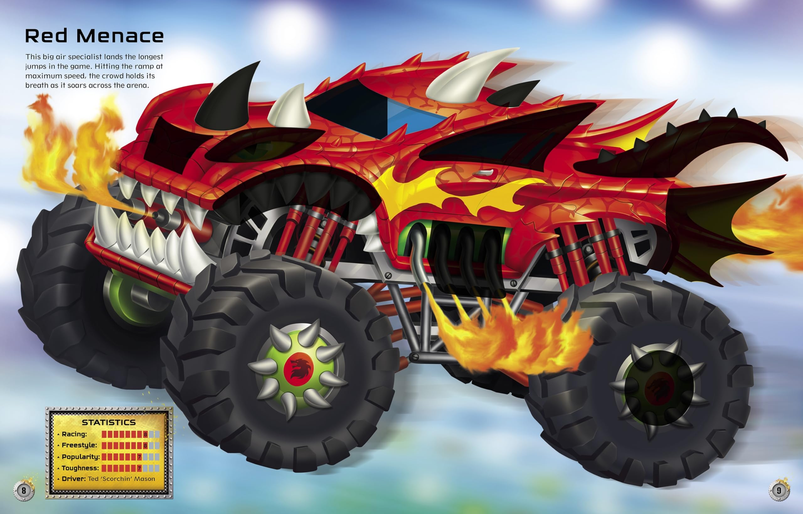 Build Your Own Monster Trucks Sticker Book (Build Your Own Sticker Book)