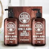 Viking Revolution Mens Shampoo and Conditioner 2 x 500 ml Sandalwood Biotin view 4