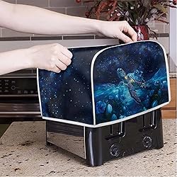 Talayituse Galaxy Turtle Flower Print 4 Slice