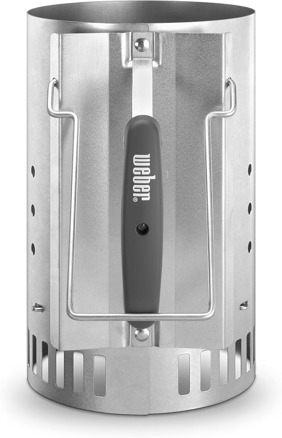 Weber 7429 Rapidfire Chimney Starter, Silver : Garden & Outdoor