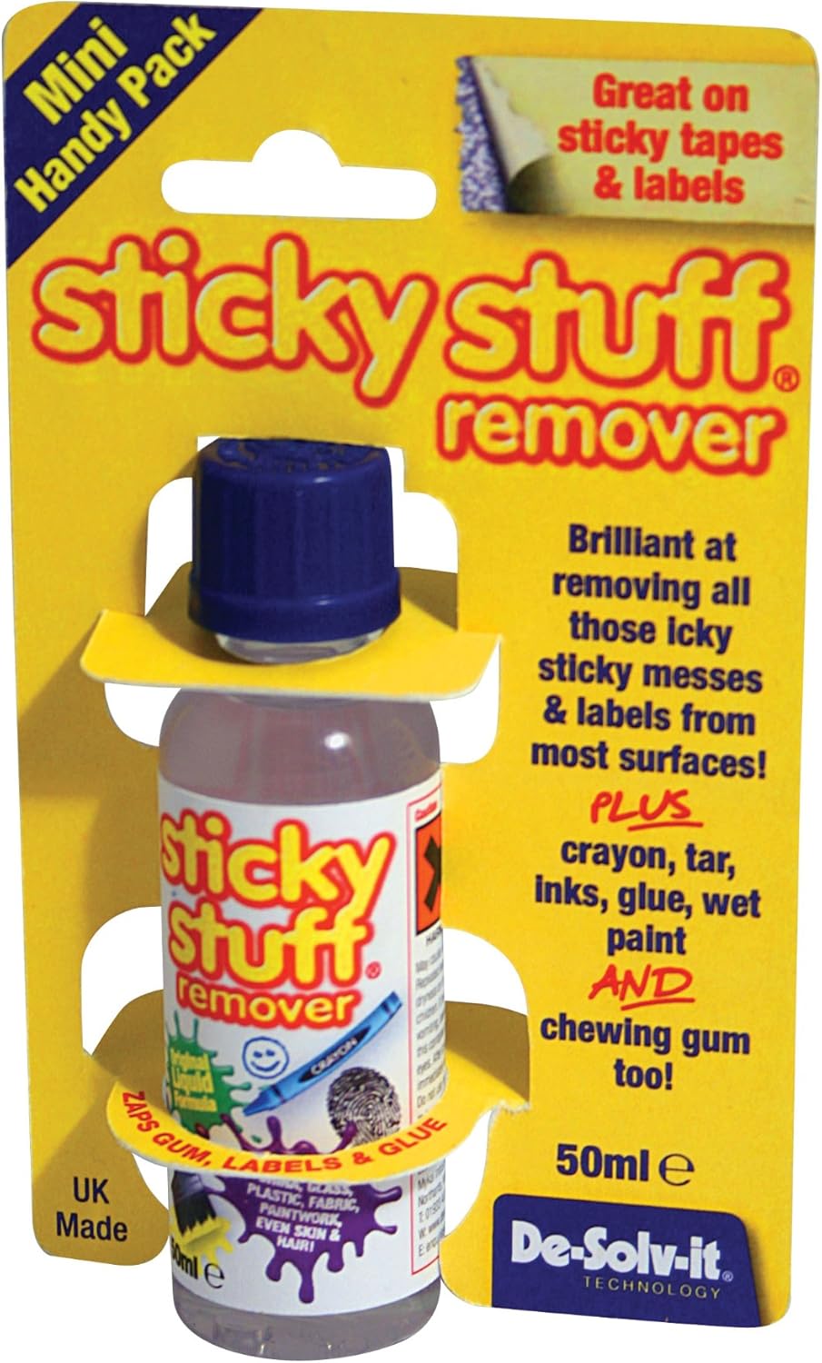 DeSolvIt 1022 50ml Sticky Stuff Remover Amazon.co.uk DIY & Tools