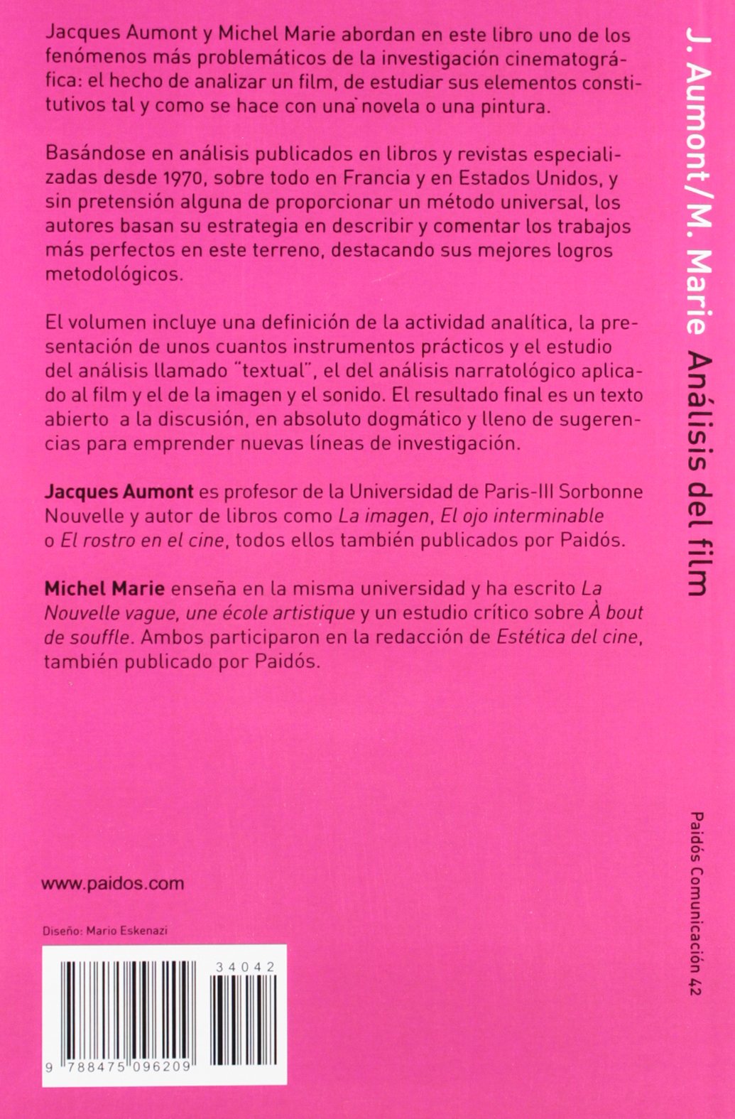 aumont analisis del film