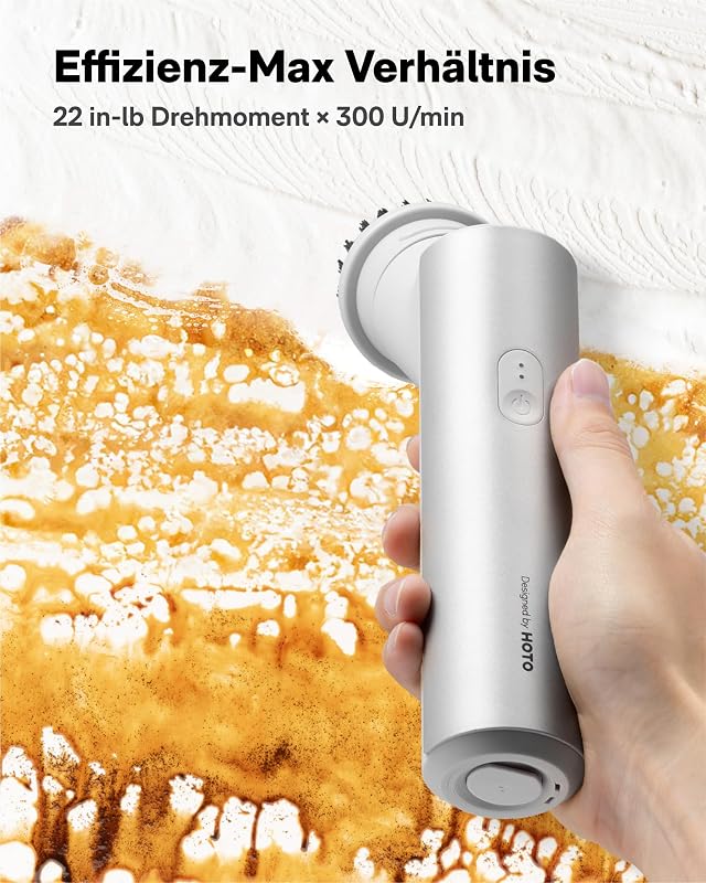 Elektrische Reinigungsbürste, Küchenbürsten, IPX7 wasserdichte, USB-C