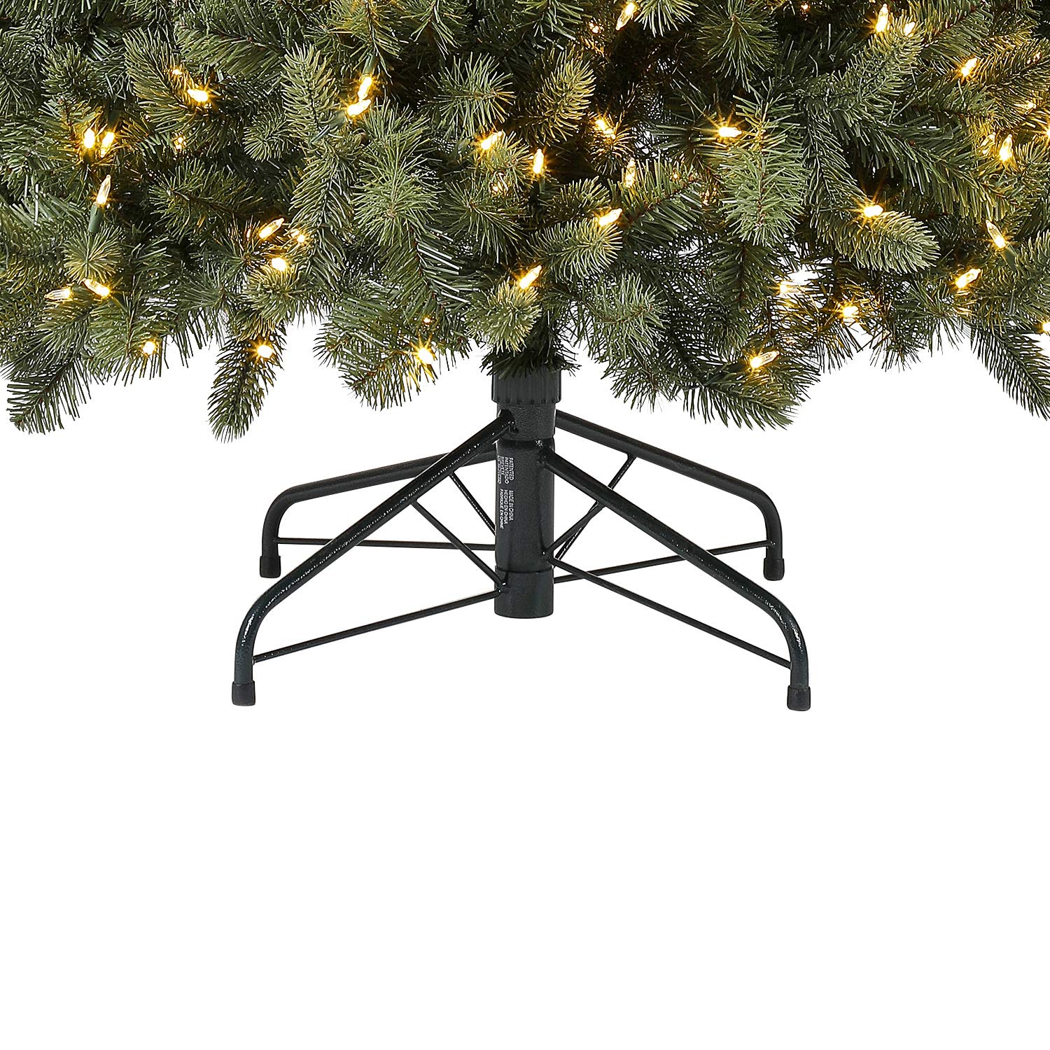 Evergreen Classics 7.5 ft PreLit Vermont Spruce Quick Set Artificial