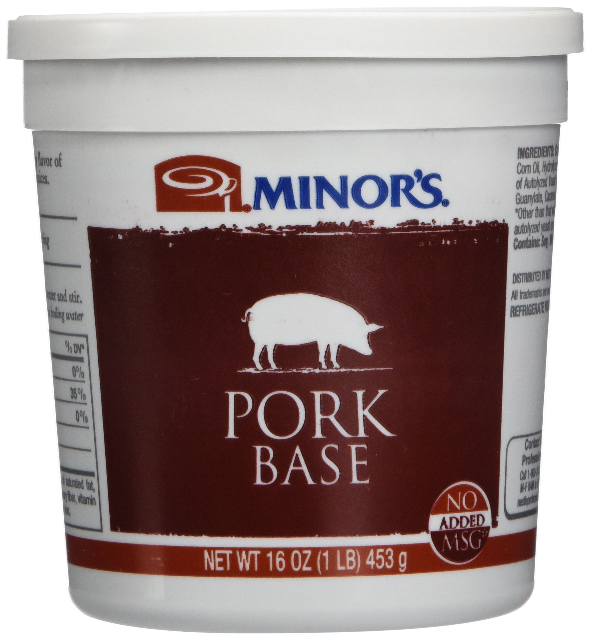 Minor's Bacon Base, No Added MSG, 16 Ounce Crumbled