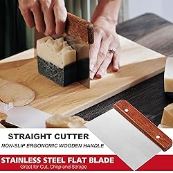 LERYKIN Rectangular Soap Mold Kit with Cutter- 42oz