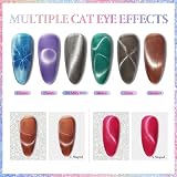 AIMEILI Magnetic Gel Nail Polish Set 6pcs Cat Eye UV LED 8ml Gift Kit view 2