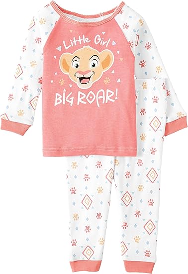 Pyjama 2 Pieces Pour Bebe Fille Nala Blanc 9 Mois Amazon Ca Mode