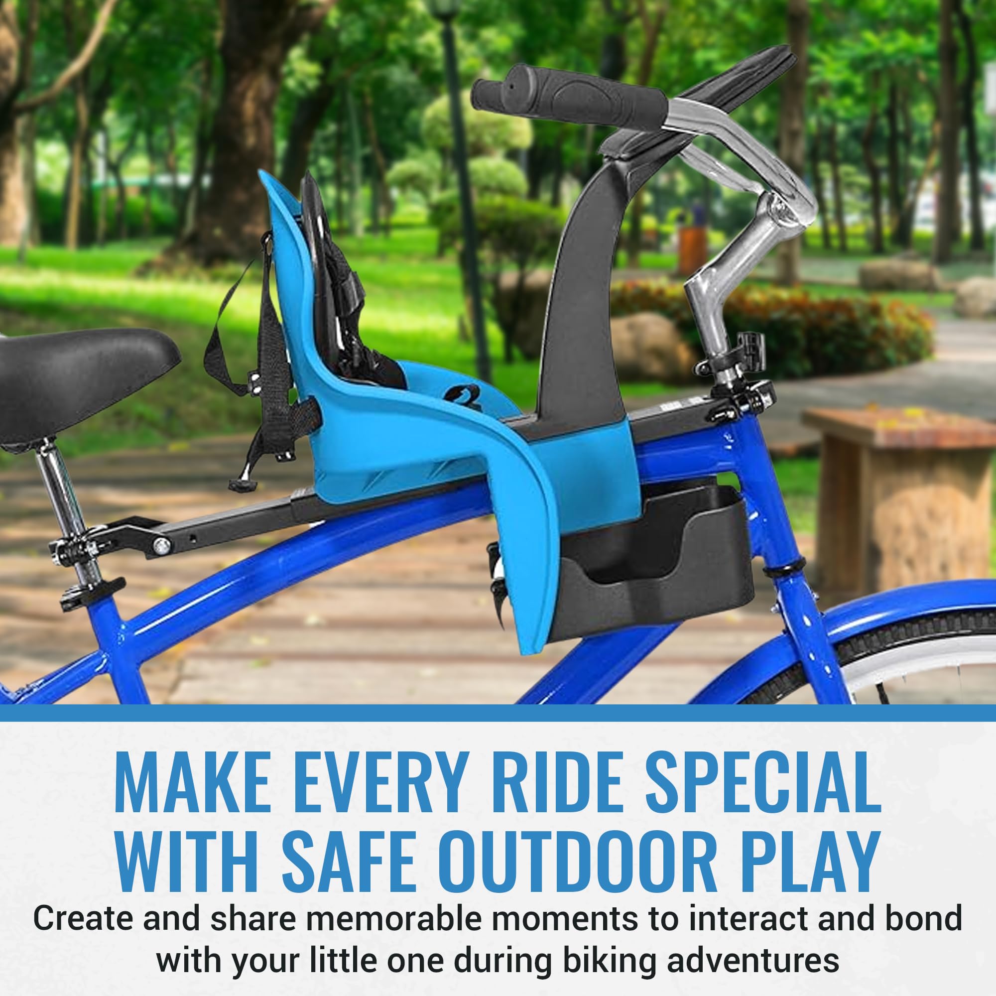 KaZAM Kangaroo Classic Front Mount Bicycle Child Seat