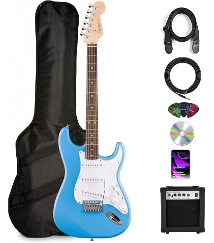 Amazon.com: Fender Squier Affinity Stratocaster - Limited Edition