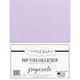 Cardstock Warehouse Pop Tone Grapesicle Light Purple - 8.5 x 11" - 65 Lb. / 175 Gsm Premium Matte Cardstock Paper - 50 Sheets