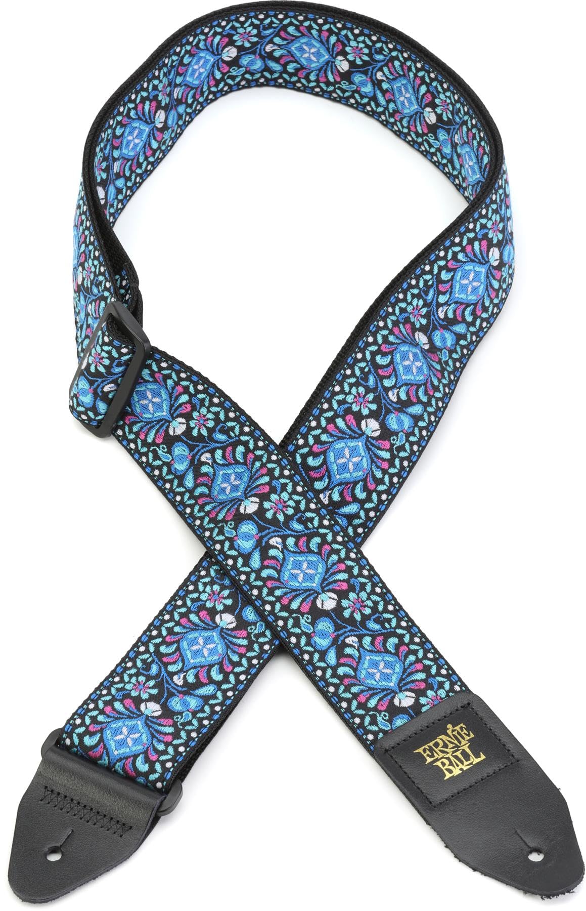 Ernie Ball Indigo Orchid Jacquard Guitar Strap