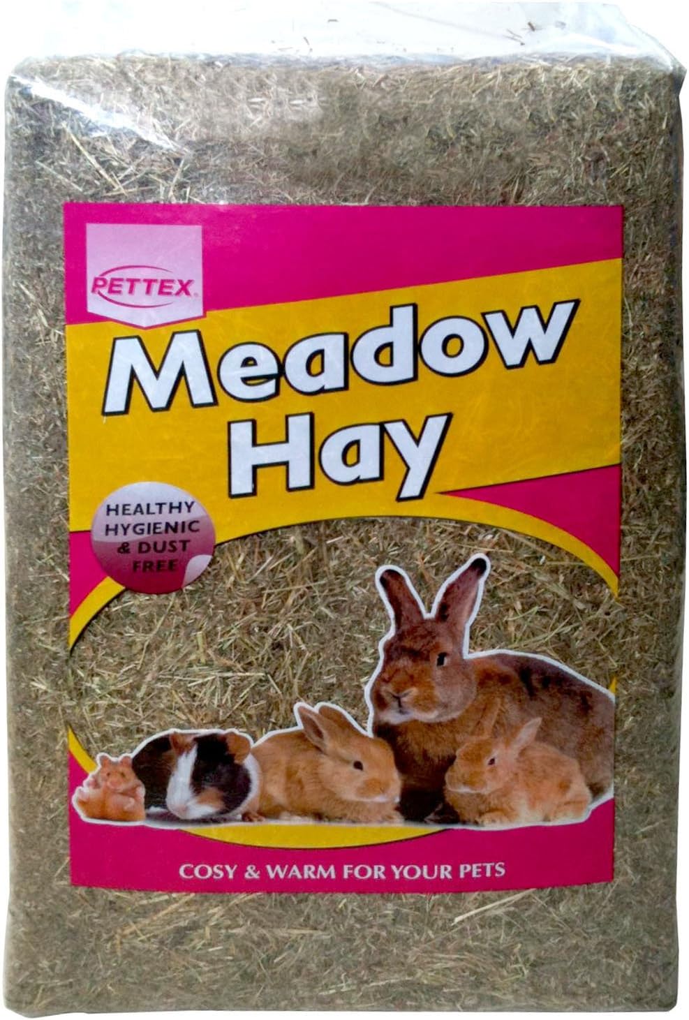 The Online Gardner Value Pack Of 6 - Pettex Meadow Hay - Sweet Scented & Meadow Fresh