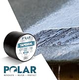 Polar TapeSeal Clear 4in x 5ft Rubberised Waterproof Repair Tape view 4