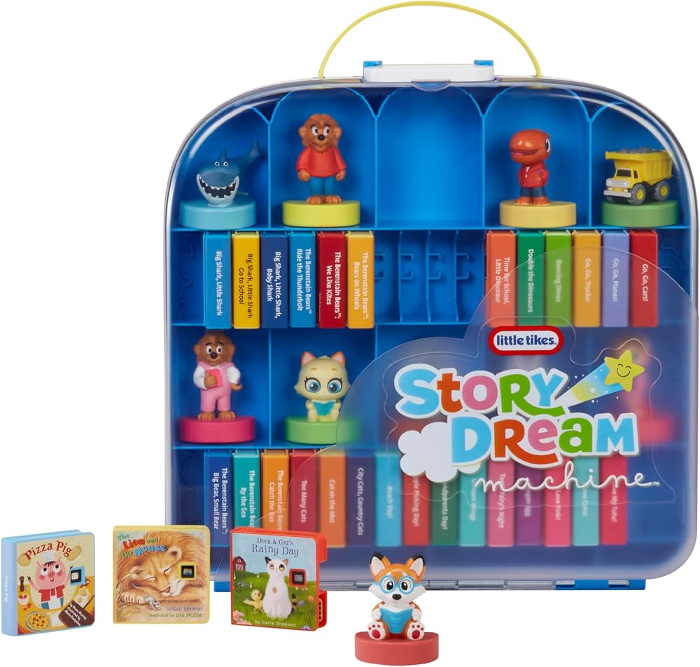 Little Tikes Story Dream Machine Show & Go Storage Case Storytime