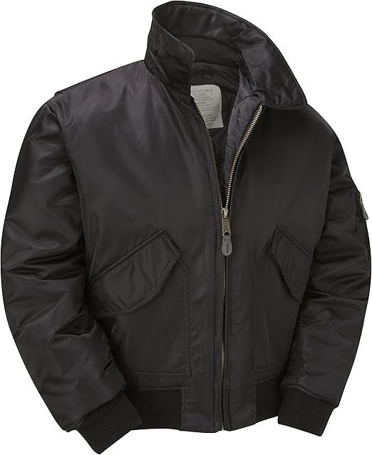 MA2 CWU Bomber Flight Jacket Black Amazon.co.uk Clothing