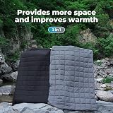 KingCamp Camping Blanket Lightweight Outdoor Travel Blanket Warm view 5