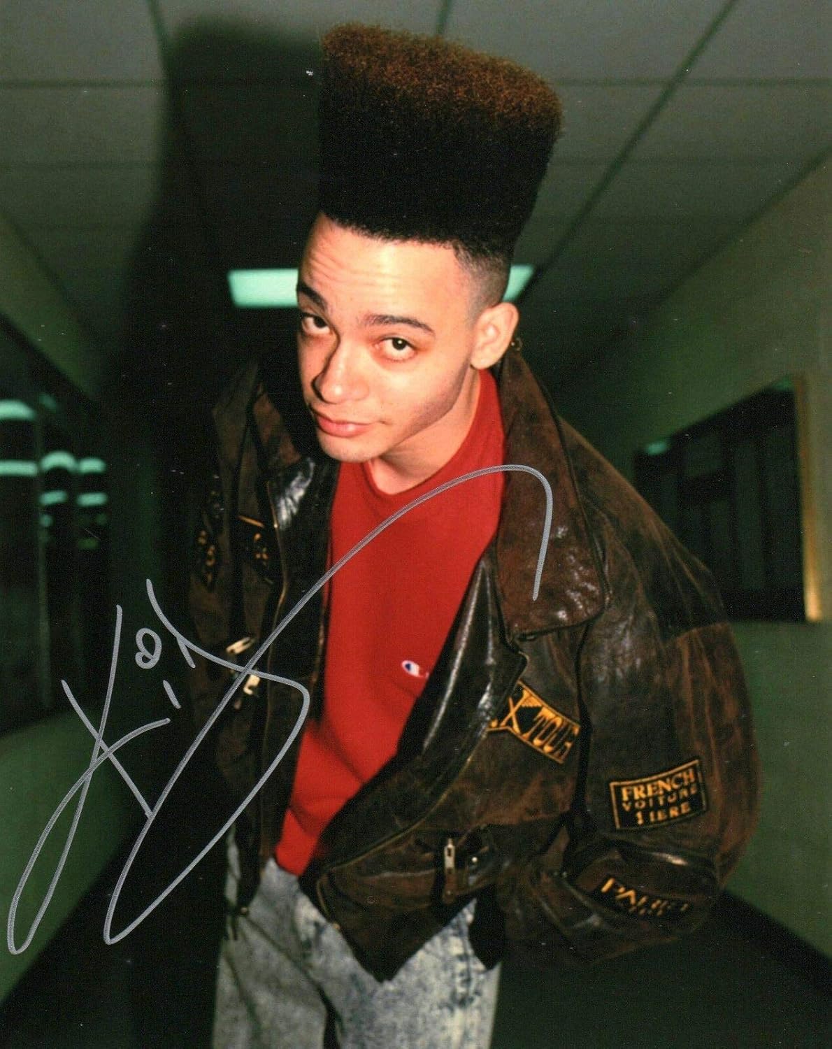 Christopher Reid Of Kid N Play Real Hand Signed 8x10 Photo Coa