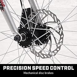 Mongoose Malus Mens and Womens Fat Tire Mountain