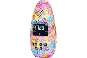 Sondery Metronome Digital Rechargeable Vocal Big Sound with Color Screen USB Headphone Jack, Colorful Pattern Designs Art Series Bulletome for Guitar Drum Piano and All Instruments Play Coach