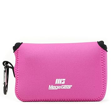 Buy Megagear Canon Powershot G1 X Mark Iii Ultra Light Neoprene Camera Case With Carabiner Hot Pink Mg1380 Online At Low Price In India Megagear Camera Reviews Ratings Amazon In