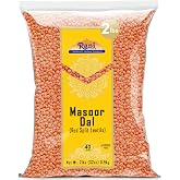 Rani Masoor Dal (Indian Red Lentils) Split Gram, 32oz (2lbs) 908g ~ All Natural | Gluten Friendly | NON-GMO | Kosher | Vegan | Indian Origin