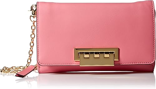 Zac Posen Damen Eartha Zip Wallet Crossbody Pink Umwandelbare Umhangetasche Bubble Gum Einheitsgrosse Amazon De Schuhe Handtaschen