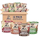 Quaker Instant Oatmeal Express Cups, 4 Flavor Variety Pack, 1.76 Ounce (Pack of 12)