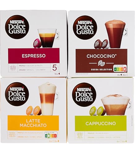 Amazon.com: NESCAFÉ Dolce Gusto Coffee Capsules Chococino 48