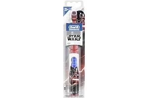 Oral-B Kids Battery Power Electric Toothbrush Featuring Disney's Star Wars for Children and Toddlers age 3+, Soft (Characters May Vary), Multi