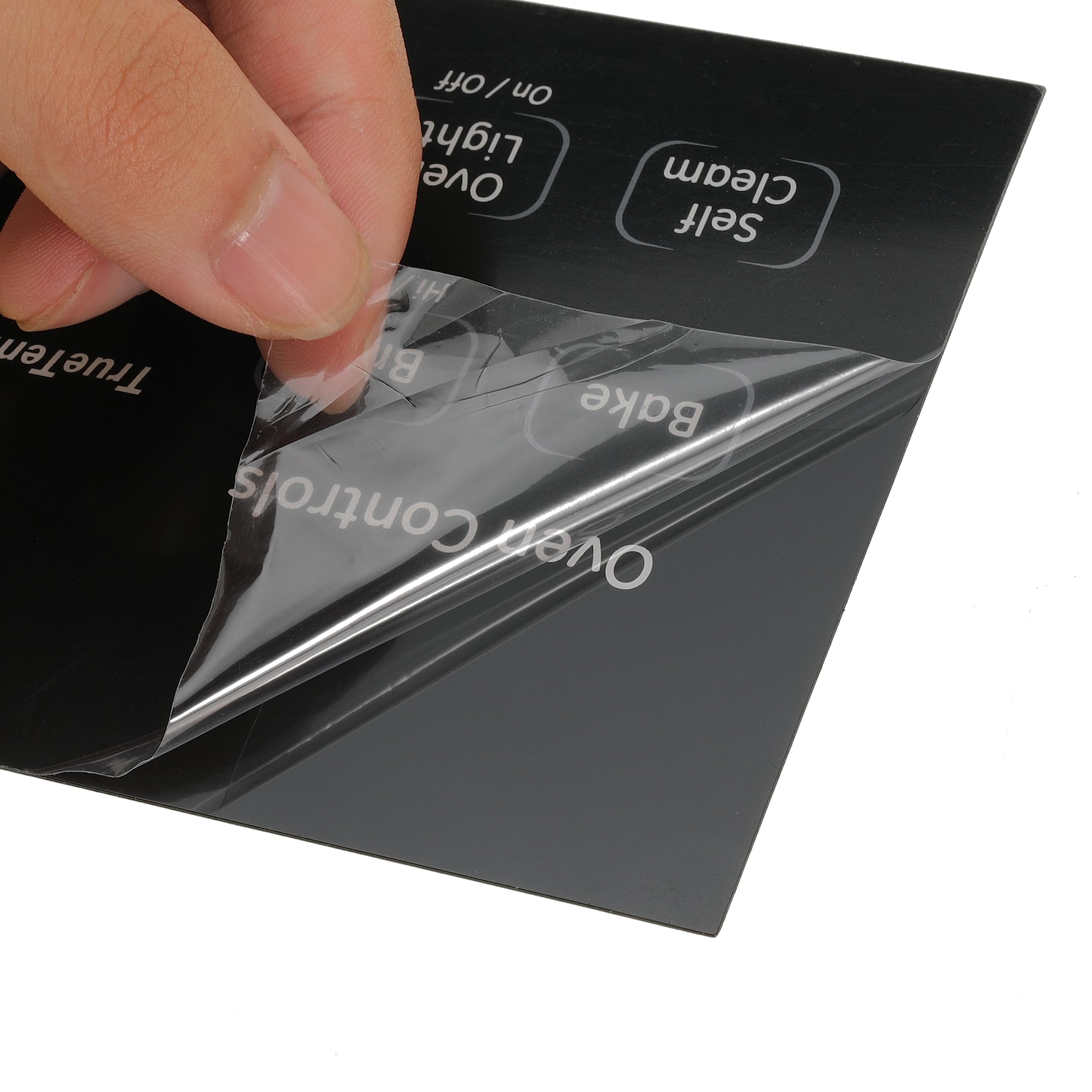 WB27T11229 Wall Oven Faceplate Cover Control Board Overlay for Electric Wall Oven Replaces1556130 AP4484324 AH2370149 EA2370149 PS2370149