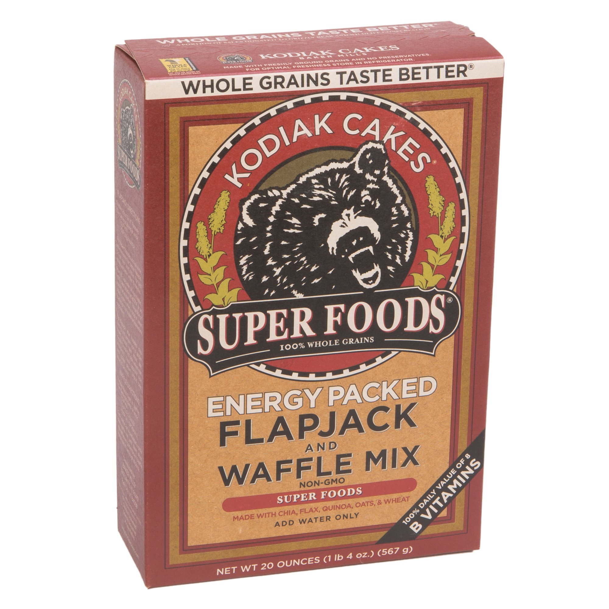 Kodiak Cakes Gluten Free Pancake and Waffle Baking Mix Food