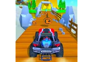 Monster Truck Mountain Road Stunt Ramp Racing