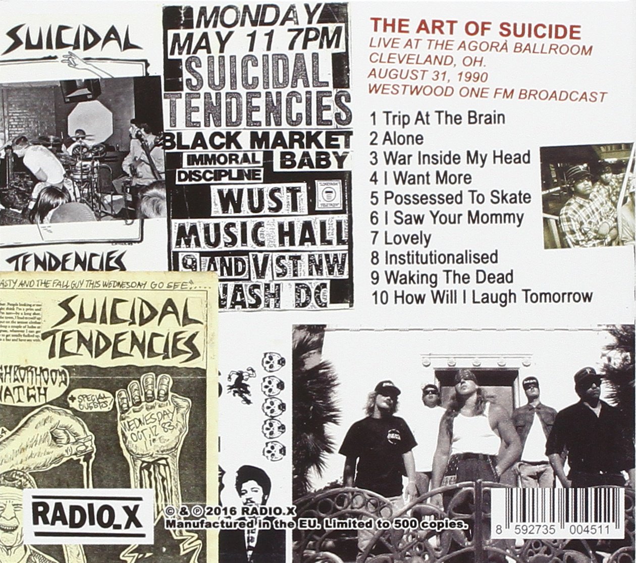 Résultat de recherche d'images pour "suicidal tendencies the art of suicide"