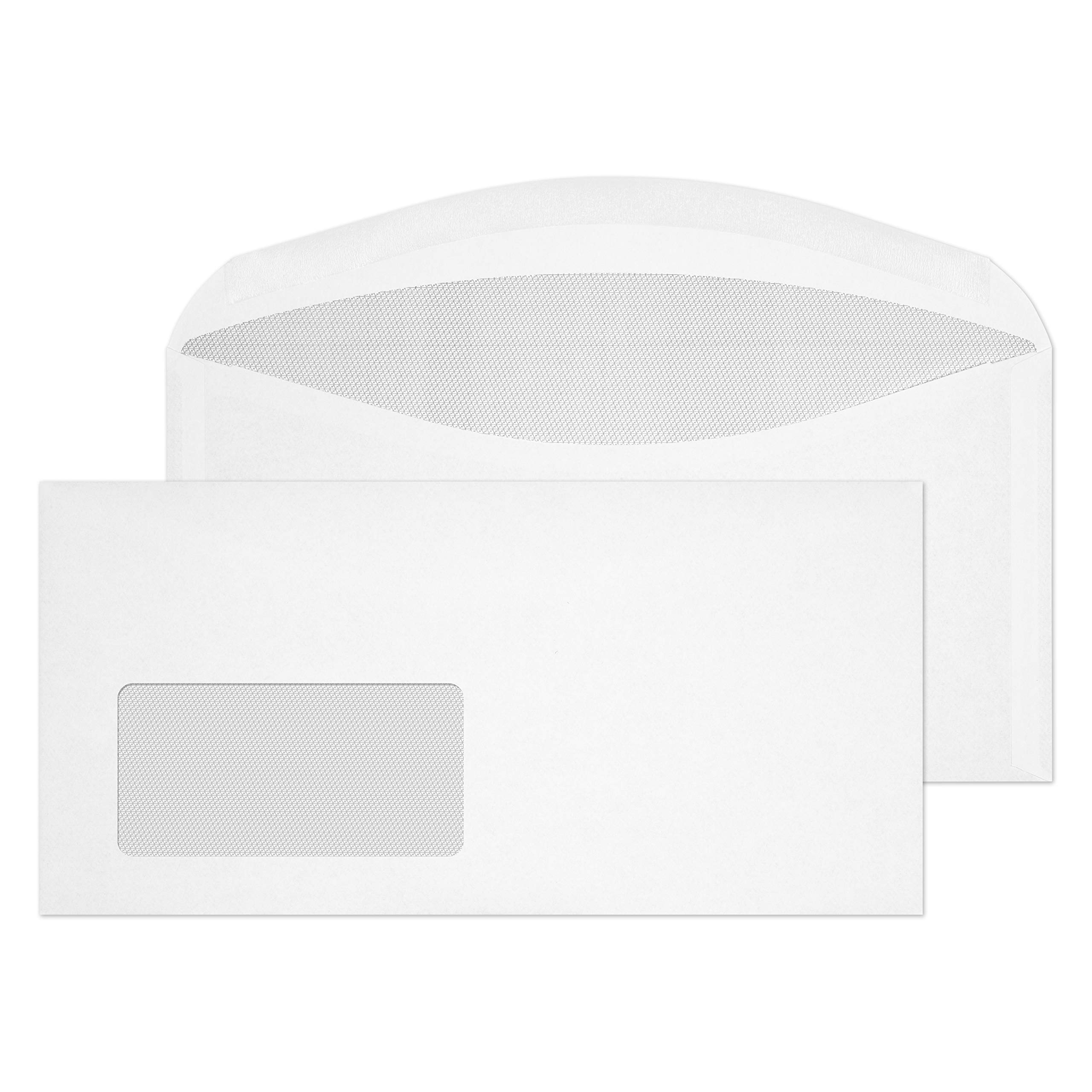 Blake Envelopes Purely Everyday 12704 Kuvertierhüllen Briefumschläge Naßklebung Mit Fenster Weiß C6/5 114 x 229 mm - 75 g/m² | 1000 Stück