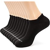 MONFOOT Men's/Women's 5-10 Pairs Athletic Cushion Running Performance Heel Tab Ankle Socks, Multipack