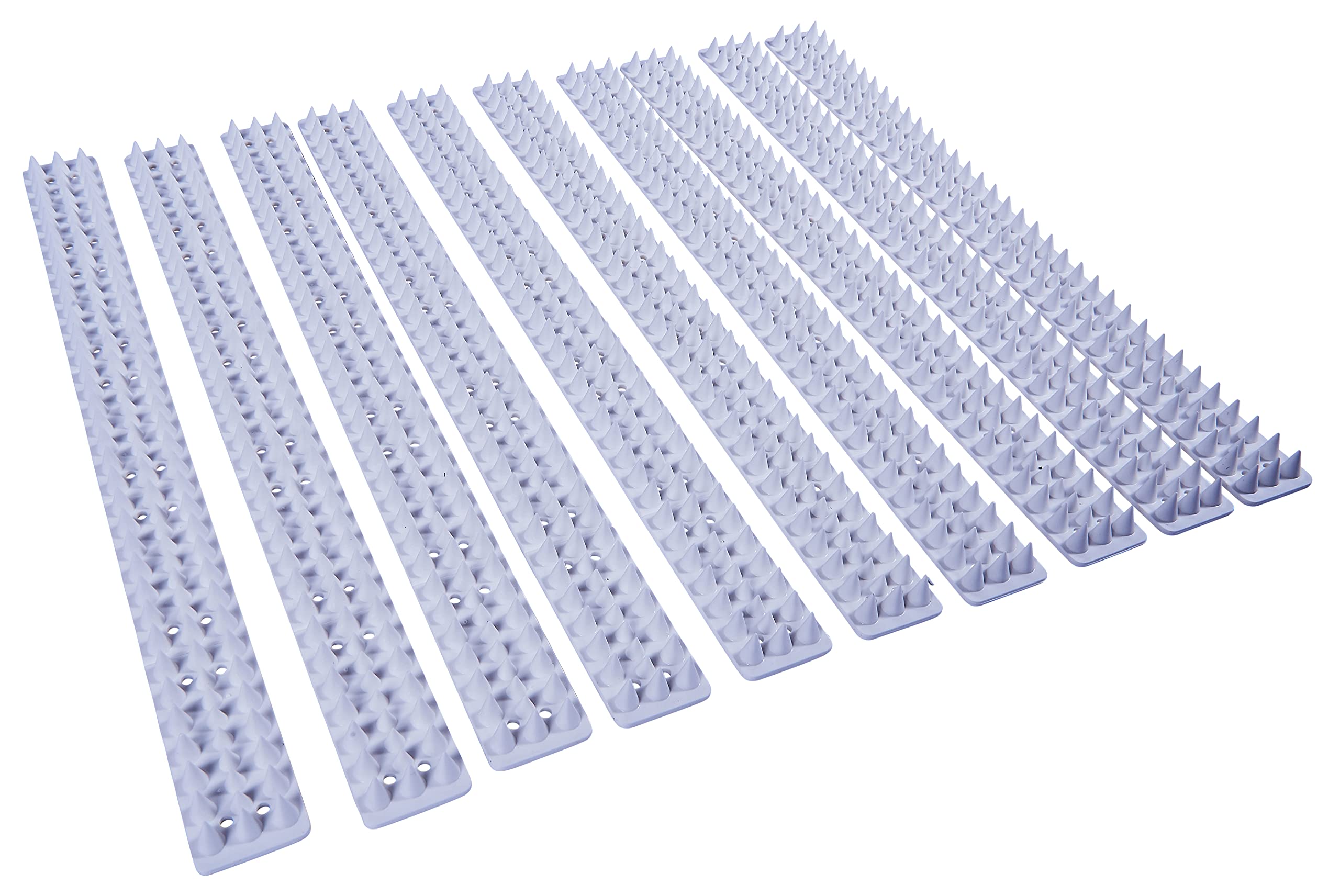 Amtech S1607 Security Spikes, White, 10-Piece