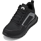 CALTO Men's Invisible Height Increasing Elevator Shoes - Lightweight Sporty Sneakers - 2.4 Inches Taller