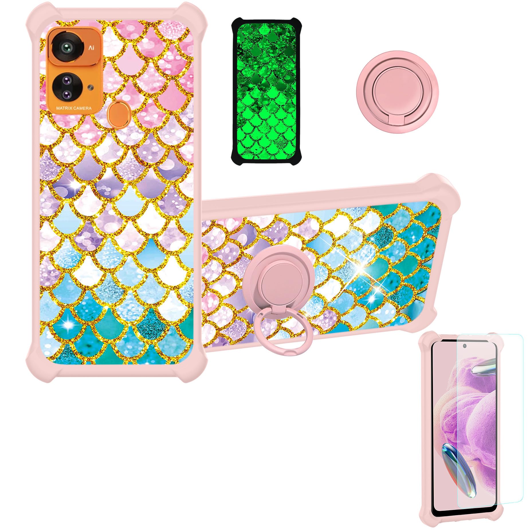 jioeuinly Case for Oukitel C33 Case Compatible with
